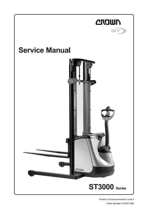 Crown st3000 series forklift parts manual. - Como mantener relaciones estables y duraderas.