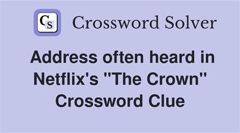 Crown topper Crossword Clue Answers, Crossword Solver