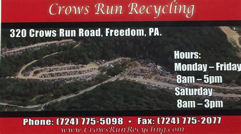 Crows Run Recycling - Freedom, PA 15042 - YP.com