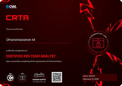 Crta exam report pdf.  Emphasis is placed on meeting specific objectives for a...