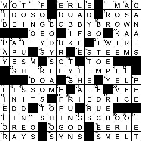 Crude, rude dude -- Find potential ... Try your search in the crossword dictionary! Clue: Pattern: People who searched for this clue also searched for: Square, e.g. Storybook baddies Exam for the college-bound From The Blog Puzzle #117: Vital Discrimination (coded acrostic!)