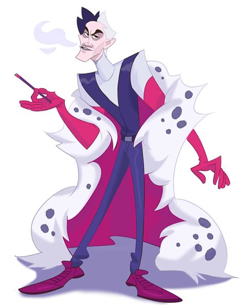 Cruella is a 2021 American crime comedy film produced by Walt Disney Pictures, Marc Platt Productions and Gunn Films with distribution by Walt Disney Studios Motion Pictures. It is based on the character Cruella de Vil from Dodie Smith 's 1956 novel The Hundred and One Dalmatians. [11]. 