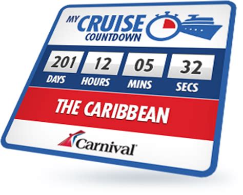 Cruise Countdown Clock Create a Countdown clock to your next Cruise or Holiday. Take a Screenshot or Share the page on Facebook, Instagram and other Social Media platforms. Choose from a variety of themes including P&O, Princess, Carnival, Royal Caribbean, Azamara, Norwegian Criuse Line to name a few. Give it a go! Enter your name *. 