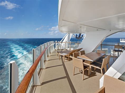 Cruise ship balcony. From a balcony cabin with a bathtub, to an ocean-view room that can transform into a lanai with the touch of a button, here are our five favorites. Find a Cruise Deals 