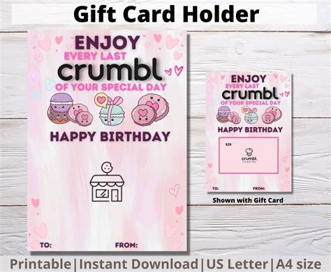 Crumbl birthday reward. Find a Crumbl. Corporate Gifting Requires a Large Screen ... Send a Gift. Select a gift card design. Featured (4) St. Patrick's Day (5) Any Time (15) Birthday (5 ... 