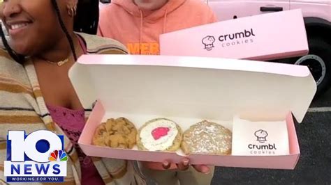 Published: Jun. 9, 2023 at 8:43 PM PDT. HARRISONBURG, Va. (WHSV) - Crumbl Cookies has officially opened in Harrisonburg. The family-owned franchise known for its large cookies and weekly rotating .... 