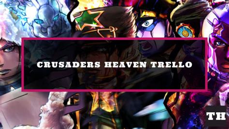 Jojo: Crusaders' Heaven is a Roblox action RPG inspired by the popular anime Jojo's Bizarre Adventure. The game was created by OvaHeaven on August 20th, 2020. For more information about the game, you can also join the official Crusader's Heaven Discord Server, which has more than 94,000 members. What is Trello?