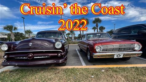 Crusin the coast. Cruisin' The Coast® has become a major tourism boom for the Mississippi Gulf Coast and the biggest special event in the state of Mississippi. Car enthusiasts from over 37 states and Canada drive to the Mississippi Gulf Coast once a year to showcase and to cruise a variety of antique, classic and hot rod automobiles at designated stops along the Coast in Ocean Springs, Biloxi, … 