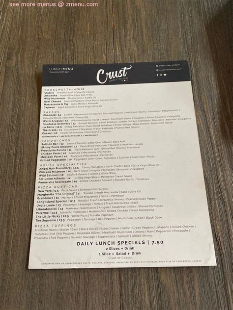 Crust simply italian scottsdale menu. 15.9K Likes, 112 Comments. TikTok video from Dave Portnoy (@stoolpresidente): "Crust Brothers in Scottsdale has not only some of the best pizza in AZ, but also one of the nicest guys in the world owning it". original sound - Dave Portnoy. 
