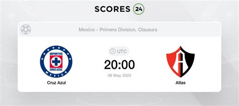 Cruz azul vs atlas f.c. lineups. Game summary of the Atlas vs. Cruz Azul Mexican Campeon De Campeones game, final score 2-2, from June 26, 2022 on ESPN. 
