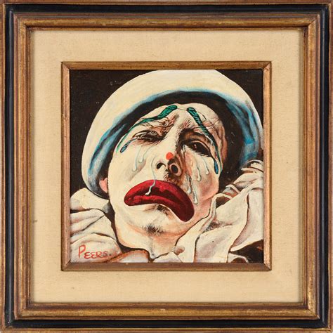 Crying Clown Wall Art for Sale Redbubble