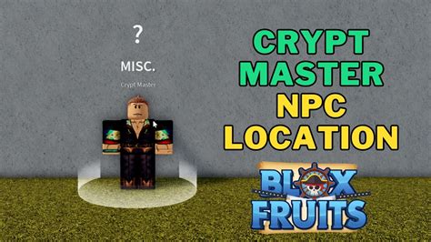 Crypt master blox fruits. The main way to get lots of Mastery in the quickest possible way is to grind bosses. That means beating the same boss or group of bosses over and over again. If you choose the right bosses, you ... 