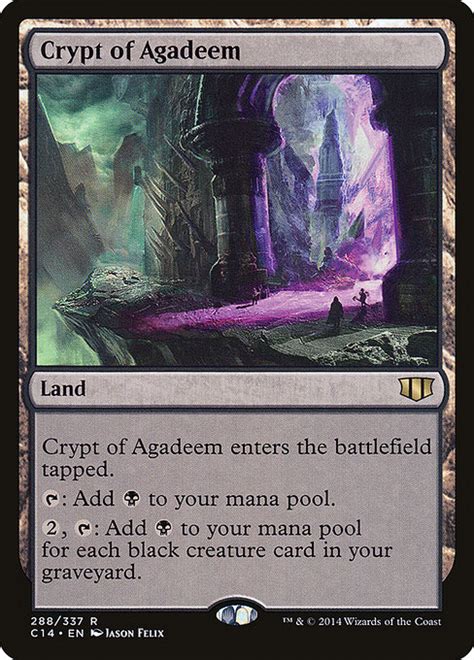 Crypt of Agadeem by FougerePilote MTG Cardsmith