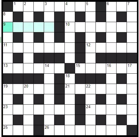 Cryptic Crosswords Easy