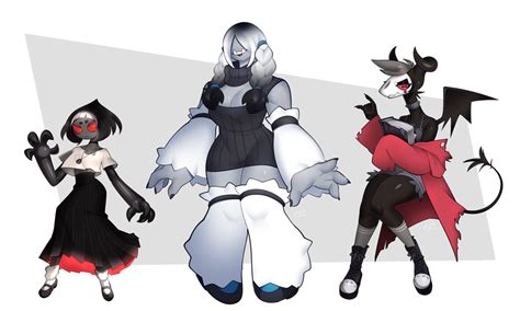 Cryptid Girls by Vongulli on DeviantArt