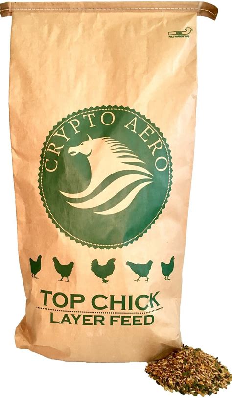 Crypto Aero Top Chick Layer Chicken Feed, 25-lb bag