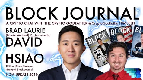 Crypto Godfather David Hsiao BlockchainBrad Bitcoin Deep …