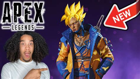 Crypto Reacts to NEW Goku Themed Skin!!! Apex Legends with …