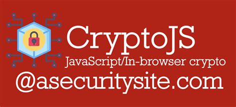 Crypto aes js.  You can use it as a template to This article walks through using CryptoJS effe...