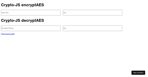 Crypto js decrypt online. Explore this online crypto-js encrypt decrypt sandbox and experiment...