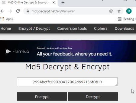 Crypto md5.  Welcome to the project designed to md5 decrypt, This website c...