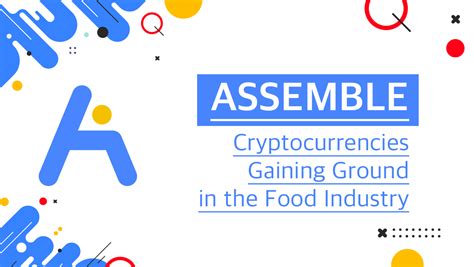 Cryptocurrencies Gaining Ground in the Food Industry