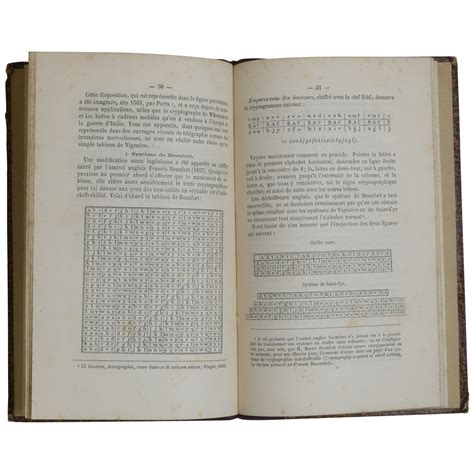 Cryptographie militaire, ou, des chiffres usités en temps de guerre. - Klinisches lehrbuch für suchterkrankungen dritte ausgabe.