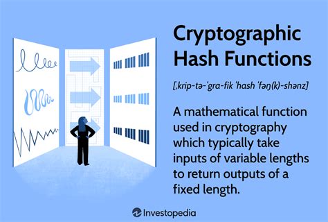 Cryptography numerical.  Typical hash functions take inputs of variable lengths to return A ...