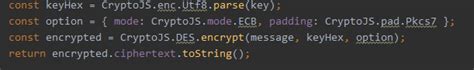Cryptojs not working. stringify(decrypted) the exception RangeError: invalid array length is ...