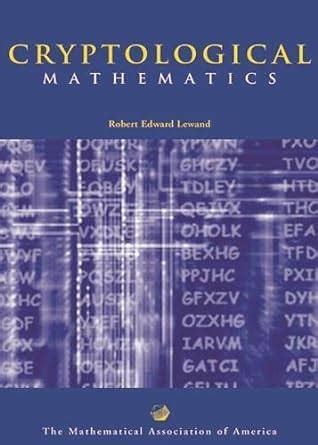 Cryptological mathematics mathematical association of america textbooks. - Keine brille mehr die komplette anleitung zur lasersichtkorrektur.