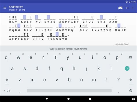 Each page of cryptogram puzzles has 3 puzzles