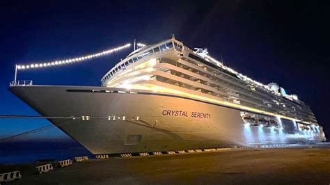 Crystal, a cruise line that went under during the pandemic, sails again