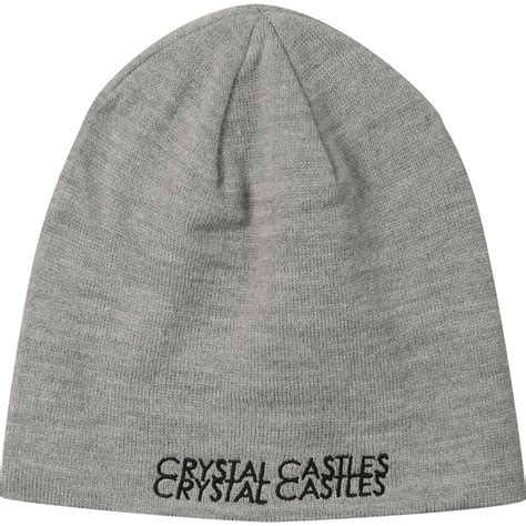 Crystal Castles Logo Beanie 296241 Rockabilia Merch Store