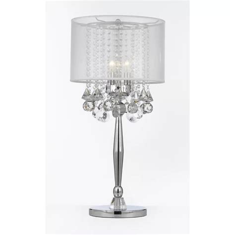 Crystal Chandelier Table Lamp Wayfair