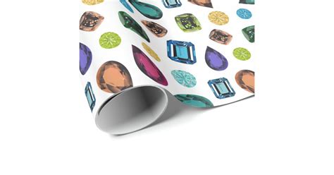 Crystal Gemstones Gift Wrapping Supplies Zazzle