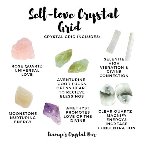 Crystal Grid for Self Love - YouTube