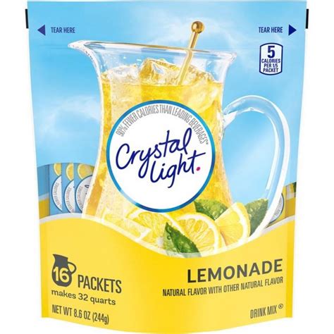 Crystal Light Lemonade Pitcher Packs 5-Count Only …