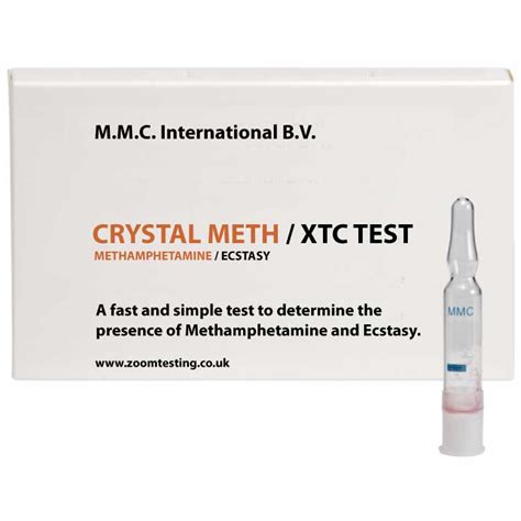 Crystal Meth / XTC Drug Identification Test - Zoom Testing