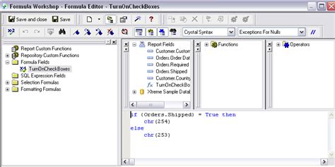 Crystal Reports Boolean variable reset