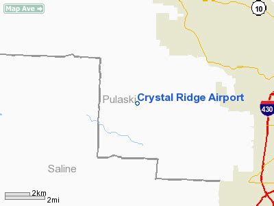 Crystal Ridge Airport - Little Rock, AR (Address and Phone)