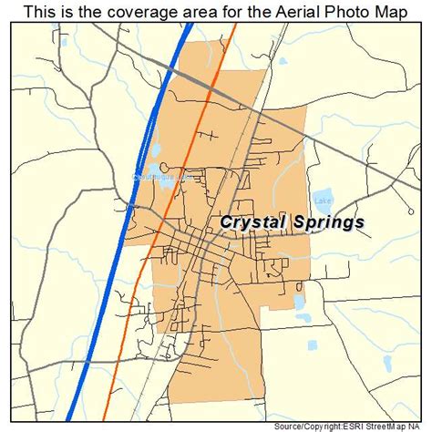 Crystal Springs, MS Map & Directions - MapQuest