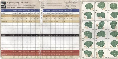 Crystal Springs Golf Club Course Profile Course Database