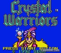 Crystal Warriors ROM Sega Game Gear - CoolROM.com