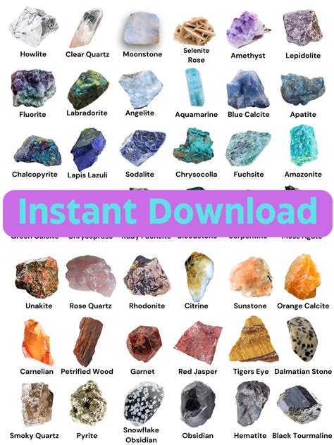Crystal identifier.  Discover minerals, properties, formation, value, and cul...