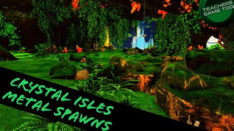 Crystal Isles Metal Spawn Locations in ARK Survival Evolved Crystal Isles Map Metal LocationsYou WON'T believe what's been hidden deep in the Jungle... Don't... .