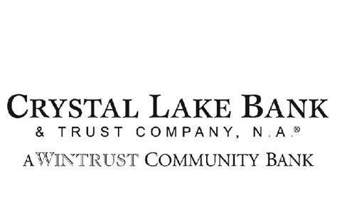 Crystal lake bank and trust. Crystal Lake Bank & Trust offers banking solutions tailored to its customers, their needs, and this unique community. With four local locations, whether you’re looking for a family checking account, your child’s first savings account, a mortgage, or a loan for your business, Crystal Lake Bank & Trust can help. 