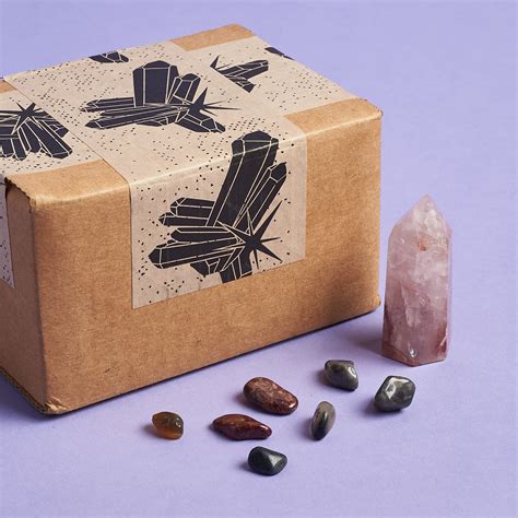 Crystal subscription box. Mindful Box is a monthly subscription box created by Mindful Souls filled with 6-8 carefully curated self-care products designed to promote mindfulness. ... Serenity Buddha Figure & a Rose Quartz crystal point, among other products and surprise gifts. A handpicked selection of self-care items worth $145+ for under $40! 