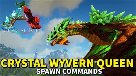 This is the spawn command to give yourself Crystal Wyvern Queen Flag in Ark: Survival Evolved which includes the GFI Code and the admin cheat command. Copy the command below by clicking the "Copy" button and paste it into your Ark game or server admin console to obtain. Copy.. 