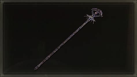 Crystalline staff elden ring. Staff of the Guilty is a Glintstone Staff in Elden Ring. The Staff of the Guilty scales primarily with Faith and Strength and is a good Weapon for Blood Thorn Sorcery. A heretical staff fashioned from a smoldering, withered sapling that turns the blood of sacrifices pierced by it into glintstone. Similar to hex magic. 