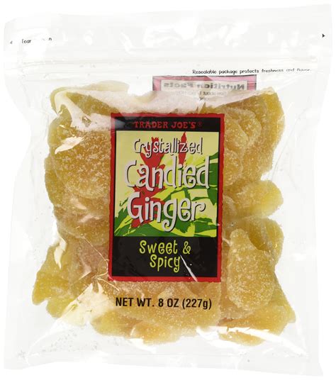 Crystallized Candied Ginger - Trader Joe